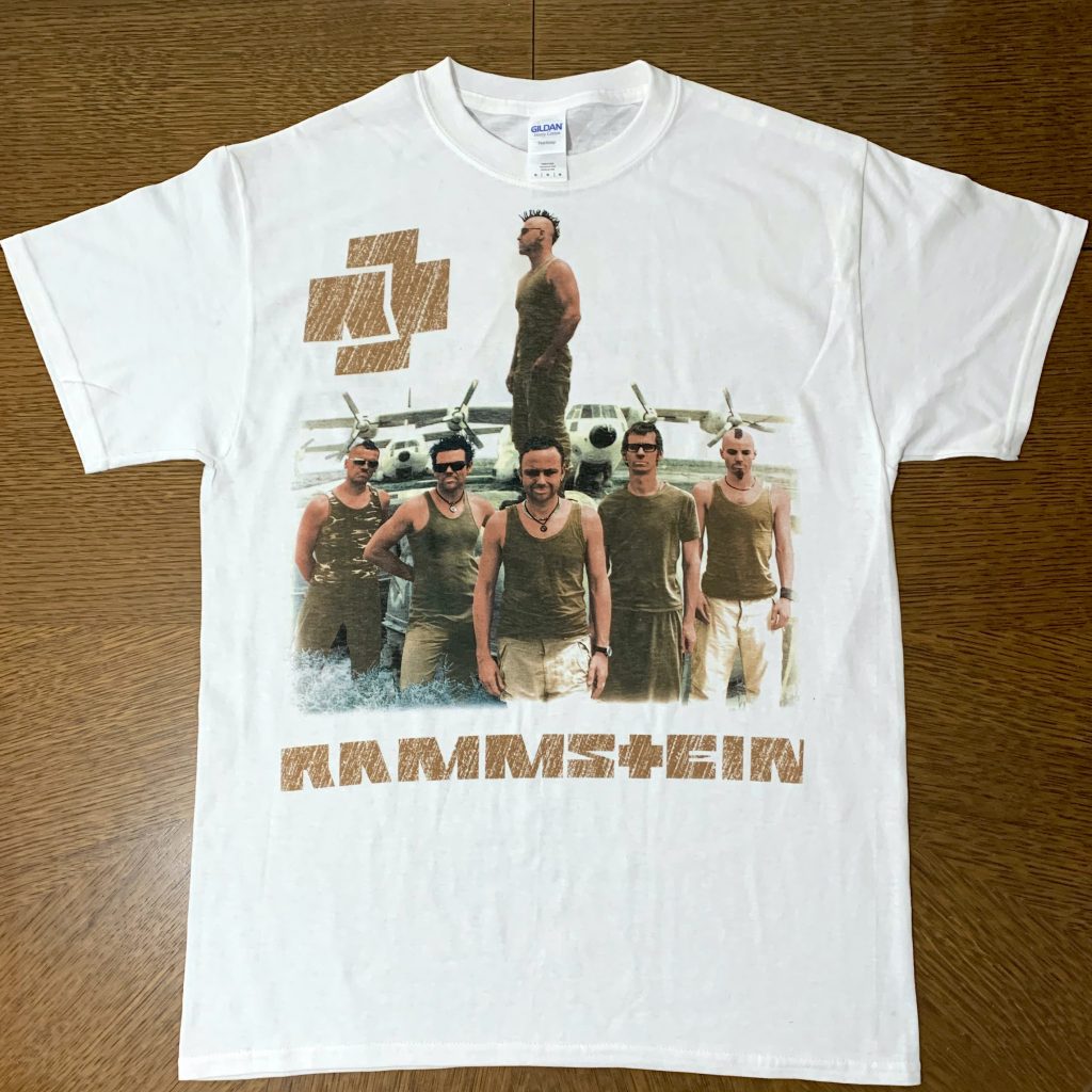 Rare Black 2005 Rammstein Reise Reise European Summer Tour T-Shirt XL
