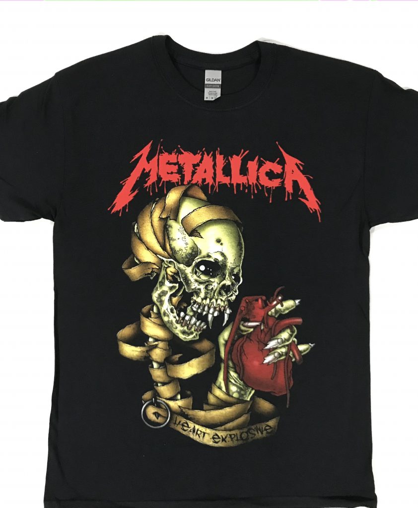 Metallica - Heart Explosive - Hard Rock, Heavy Metal, Majice, Metal ...
