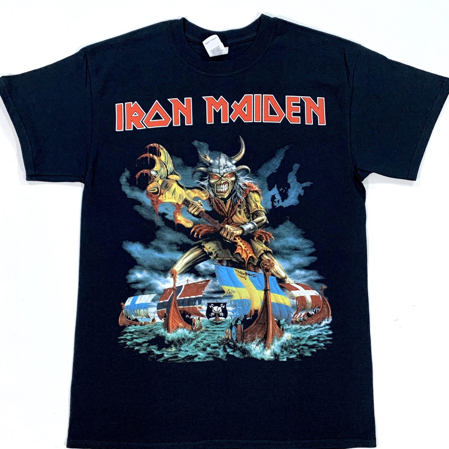 Iron Maiden - Scandinavian Assault - Heavy Metal, Majice, Metal