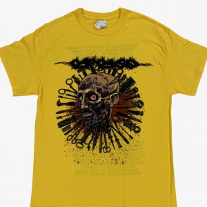 Carcass – Head One Foot Tour (Yellow)
