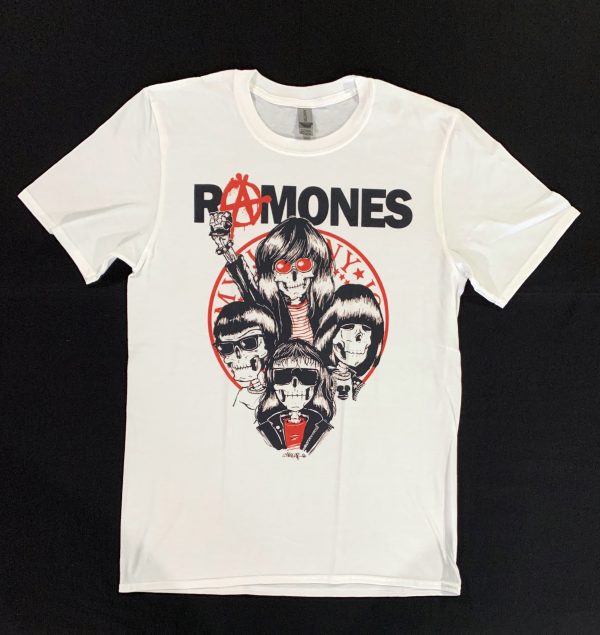 Ramones - Band (White)