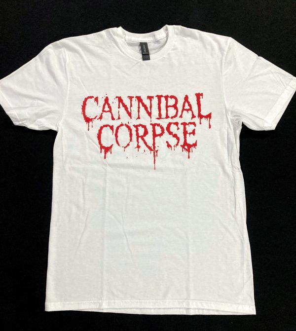 Cannibal Corpse - Logo (White)