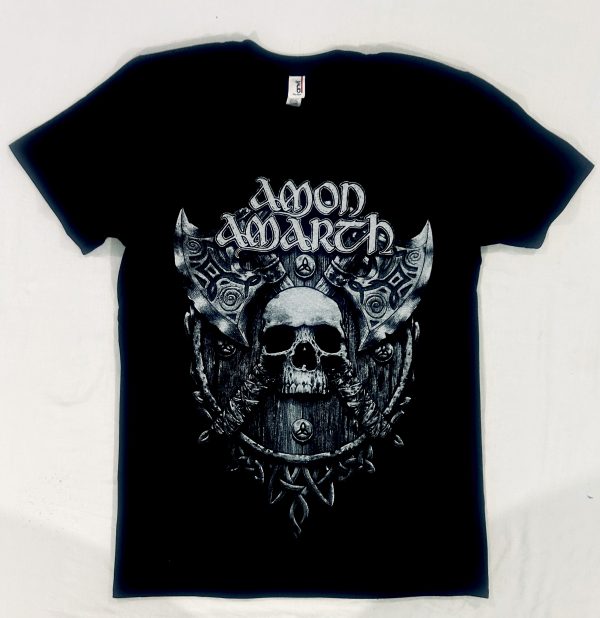 Écusson Brodé Métal Amon Amarth - Patch Thermocollant Red Melodic Death - Pour Veste, Sac