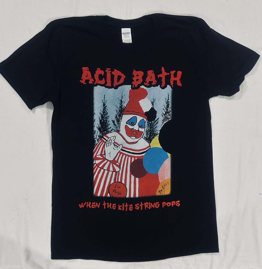 Acid bath when the kite string pops heavy metal majice metal