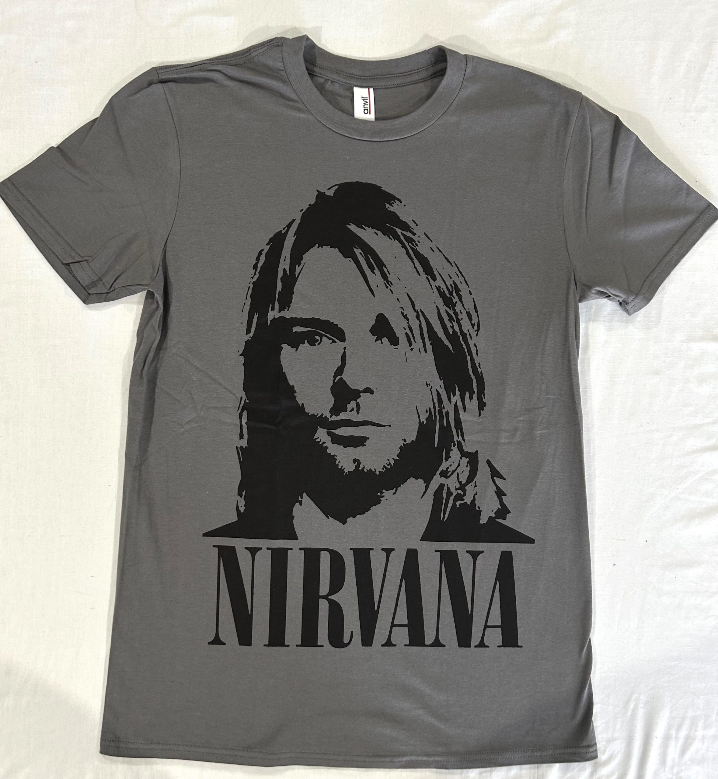 Nirvana - Kurt Cobain (Gray) - Grunge, Majice, Rock