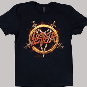 Slayer - Logo in Fire